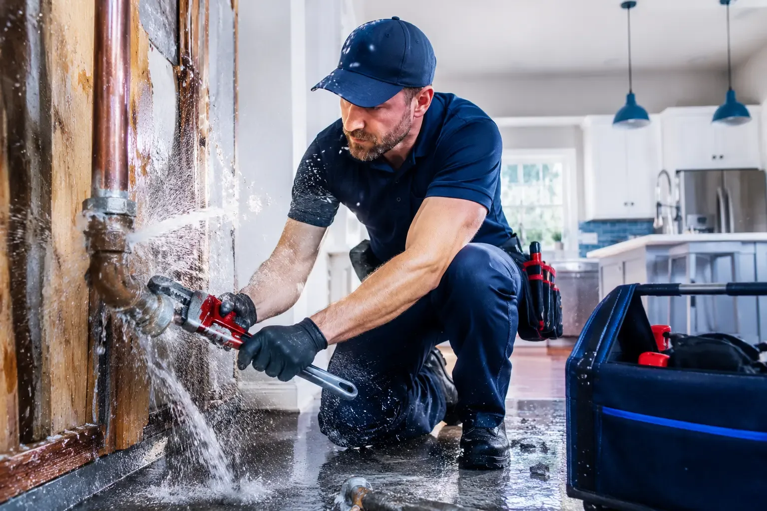 Local emergency pipe repair professionals in Ashley, OH